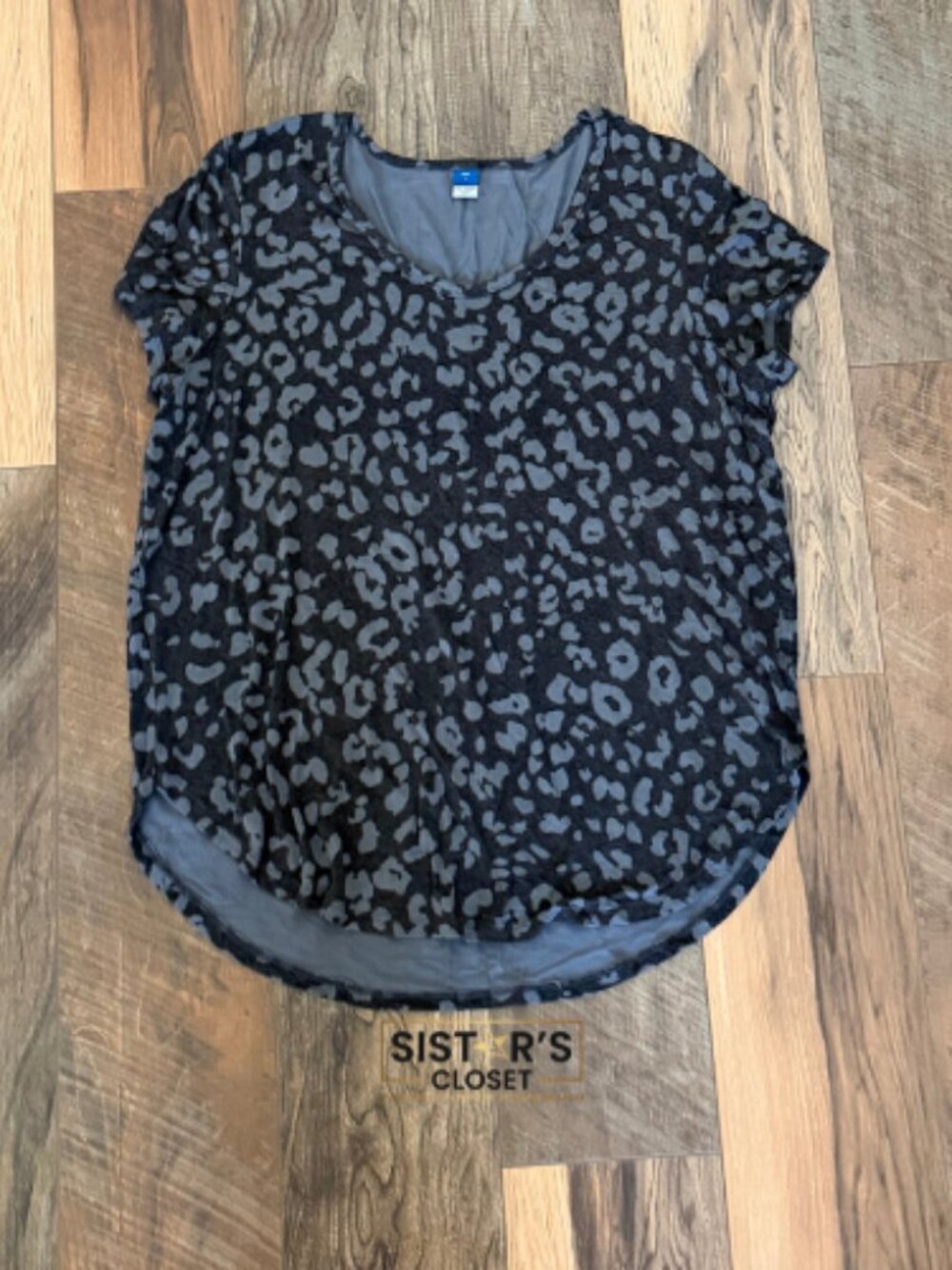 Old Navy Leopard Print Tee